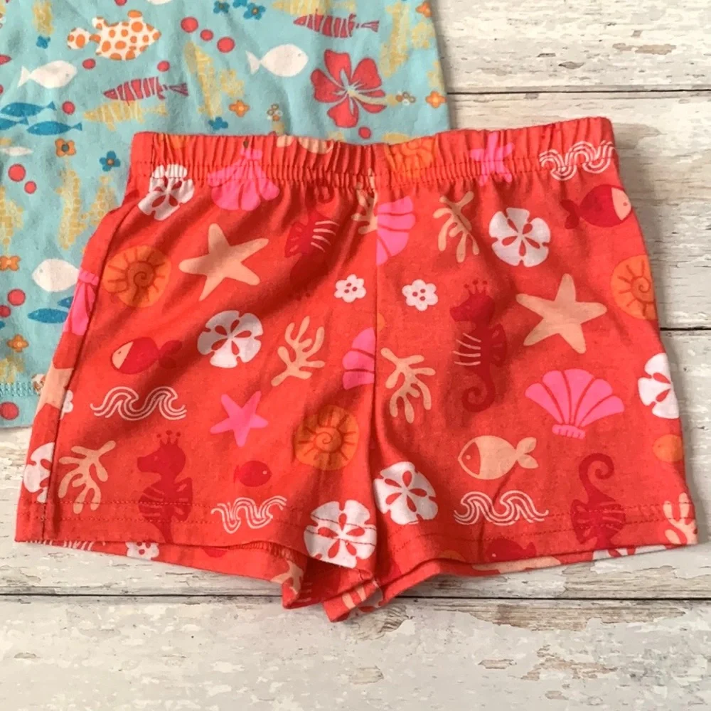 Old Navy 12-18m Pajamas Set Summer Shorts Top Kids Baby Toddler Pjs 12m 18m